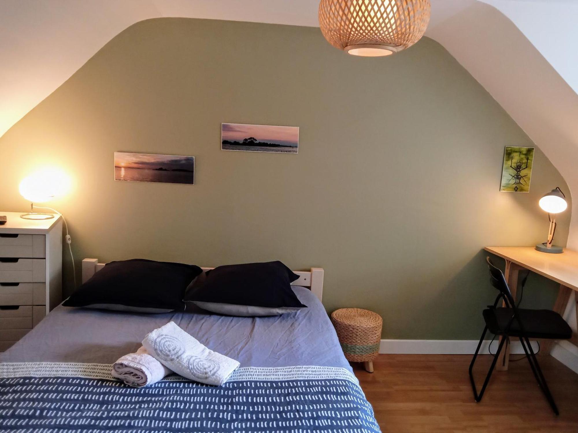 L Ideal 10 Mn Vannes Linge De Lit, Serviettes Inclus Wifi Parking Gratuit Noyalo エクステリア 写真